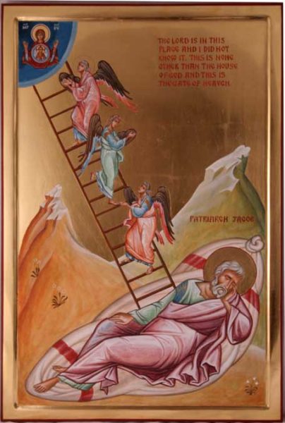 Triptych detail Jacob’s Ladder