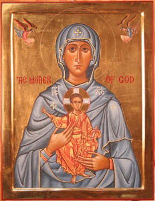 Mother of God with Angels