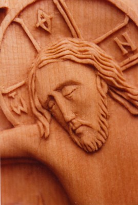 Crucifix, detail