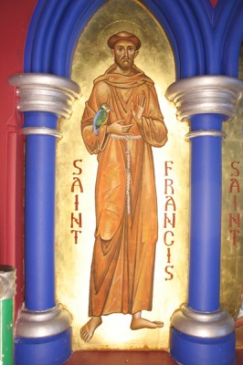 St Francis of Assisi (Fresco)