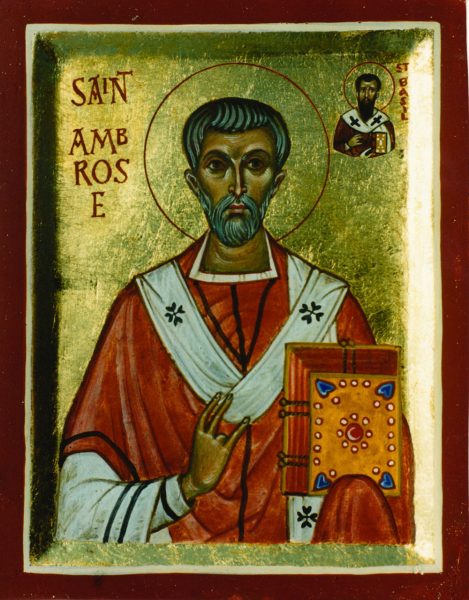 St Ambrose of Milan