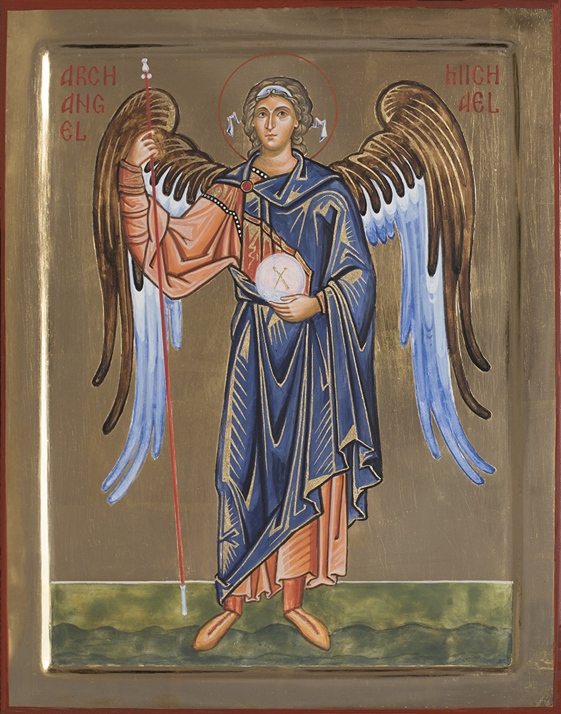 Archangel Michael - Aidan Hart Sacred Icons