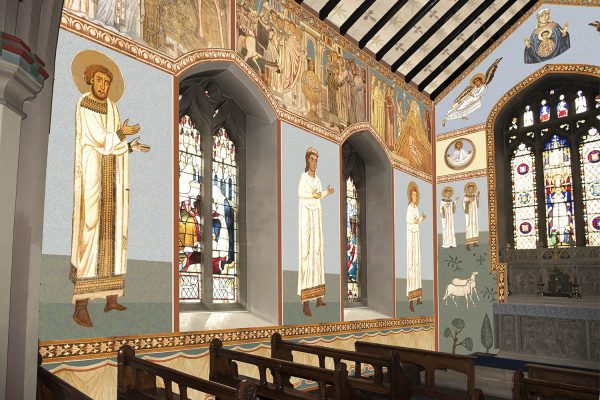 Designs for the Oratory of St Chad, Manchester