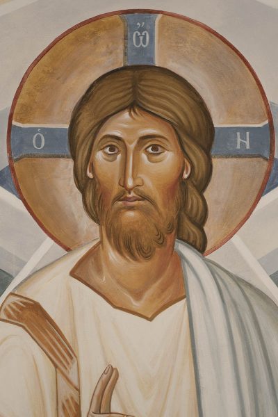 Jesus Christ, detail from Transfiguration fresco
