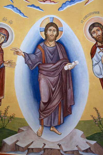 Christ in Glory, Apse, St Christopher’s Church, Codsall, UK