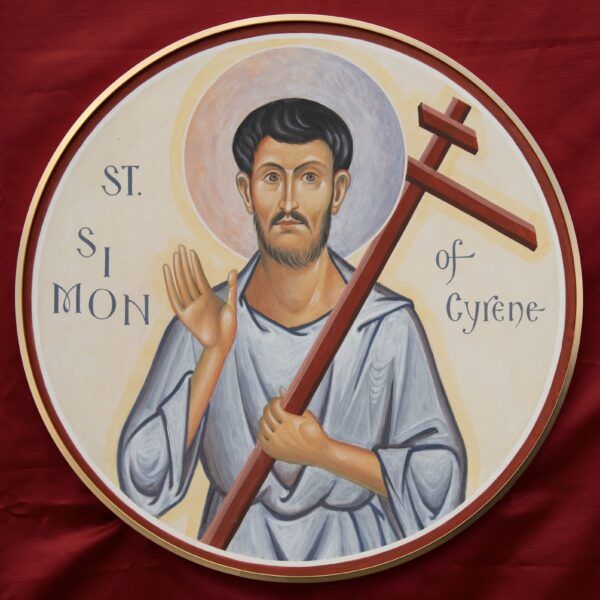 St Simon of Cyrene Roundel